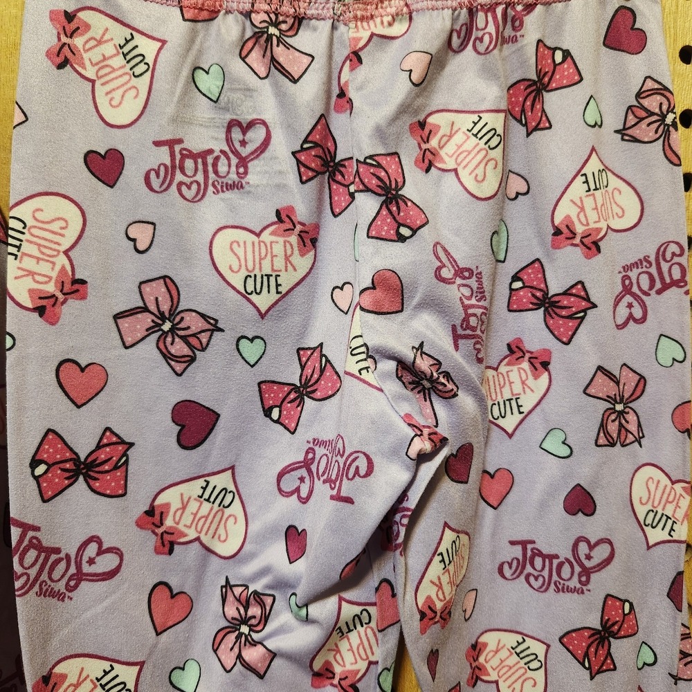 JoJo Siwa Girls Nickelodeon Cuddl Duds Top & Pants Pajamas Size Small Sleepwear - Picture 6 of 8